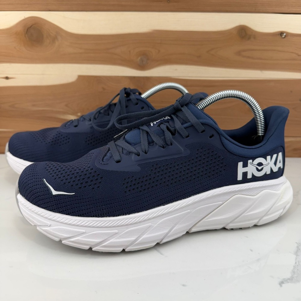 Hoka One One Arahi 7 Mens size 8 2E  Shoes Blue Running Walking Sneaker 1147850